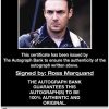 Ross Marquand proof of signing certificate