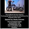 Rusty Coones proof of signing certificate