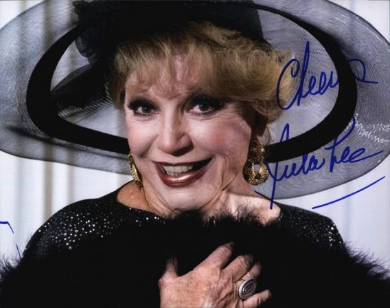 Ruta Lee authentic signed 8x10 picture