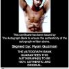 Ryan Guzman proof of signing certificate