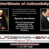 Sam Medina proof of signing certificate