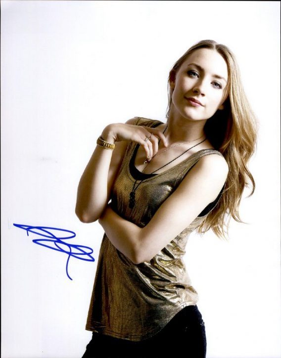 Saoirse Ronan authentic signed 8x10 picture