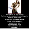 Saoirse Ronan proof of signing certificate