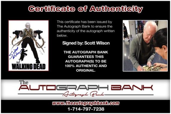 Scott Wilson proof of signing certificate
