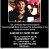 Seth Rogen proof of signing certificate