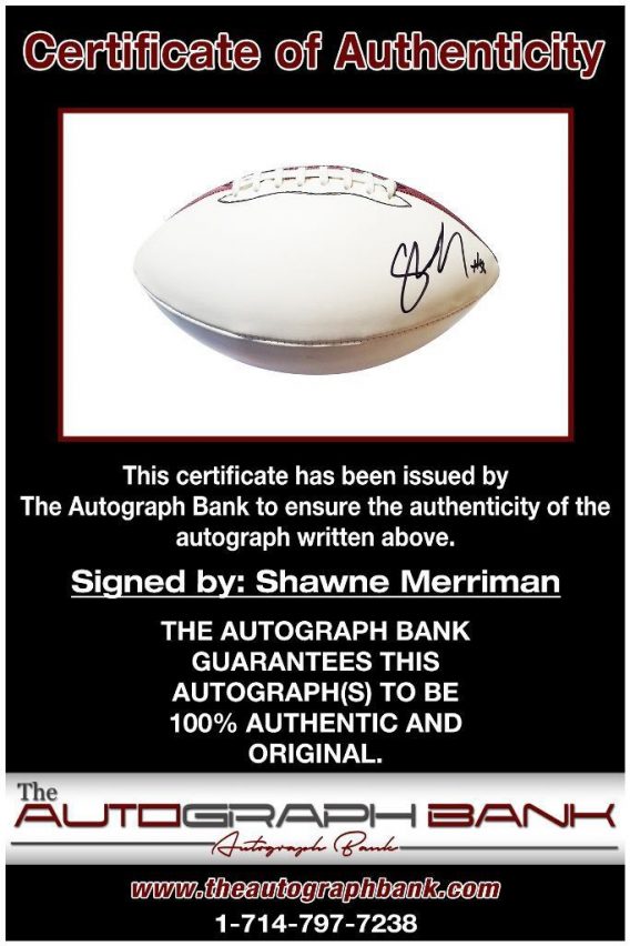 Shawne Merriman proof of signing certificate