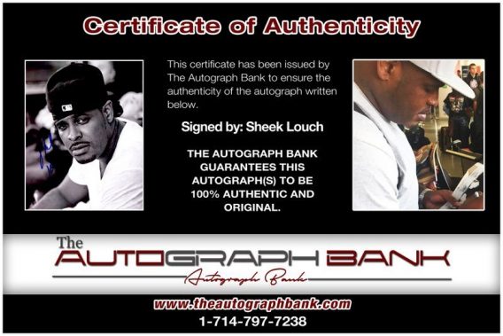 Sheek Louch proof of signing certificate