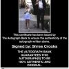 Shree Crooks proof of signing certificate
