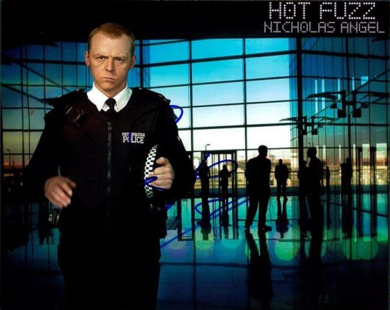 Simon Pegg authentic signed 8x10 picture
