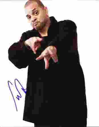 Sinbad authentic signed 8x10 picture
