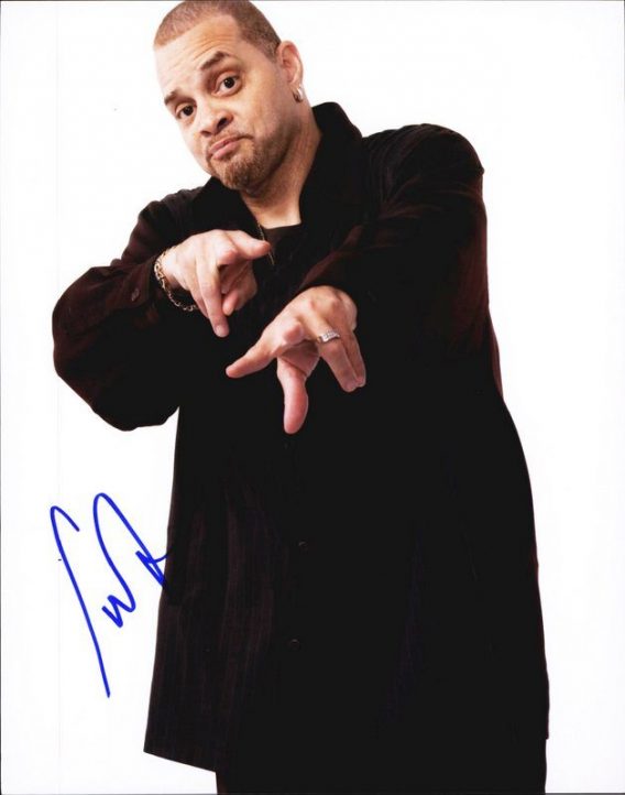 Sinbad authentic signed 8x10 picture