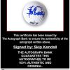Skip Kendall proof of signing certificate