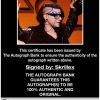 Skrillex proof of signing certificate