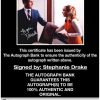 Stephanie Drake proof of signing certificate
