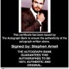 Stephen Amell proof of signing certificate