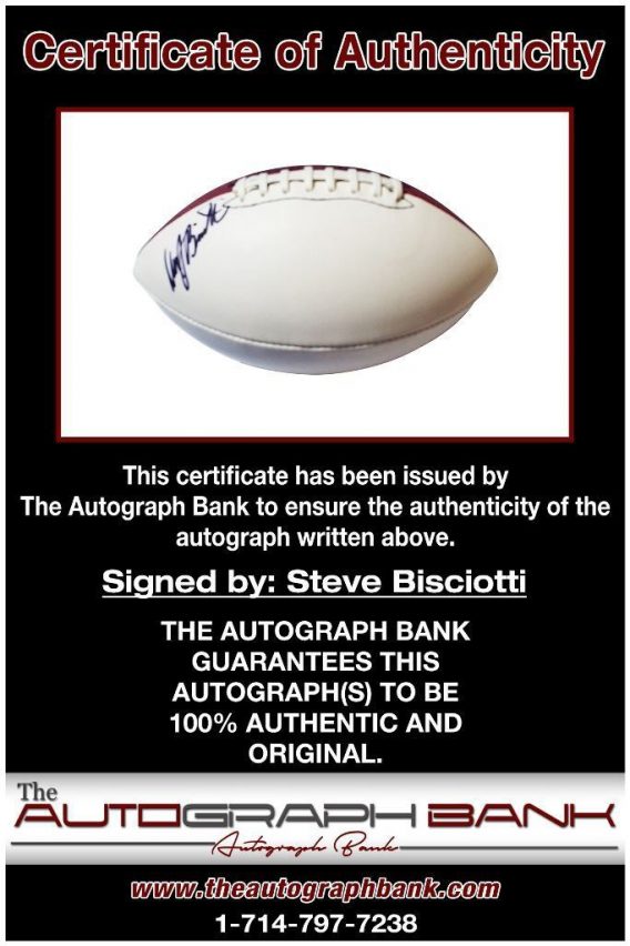 Steve Bisciotti proof of signing certificate