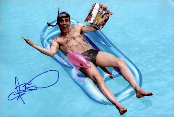 Steve-O authentic signed 8x10 picture