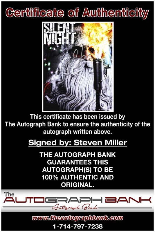 Steven Miller proof of signing certificate