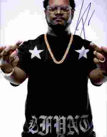 T-Pain authentic signed 8x10 picture