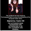 Taylor Hill proof of signing certificate