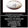 Tim McDonald proof of signing certificate