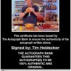 Tim Heidecker proof of signing certificate