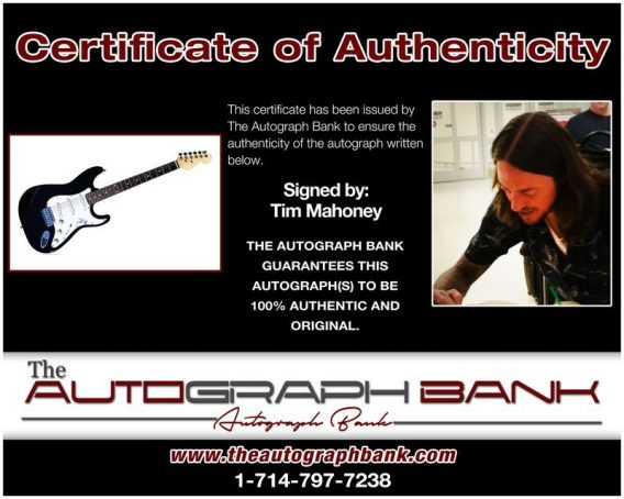 Tim Mahoney proof of signing certificate