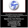 Tom Pernice proof of signing certificate
