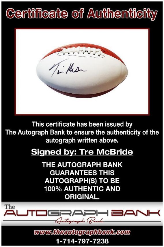 Tre McBride proof of signing certificate
