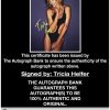 Tricia Helfer proof of signing certificate