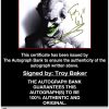 Troy Baker proof of signing certificate