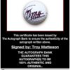 Troy Matteson proof of signing certificate