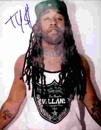 Ty Dolla authentic signed 8x10 picture
