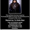 Ty Dolla Sign proof of signing certificate