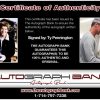 Ty Pennington proof of signing certificate