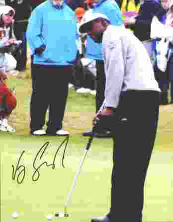 Vijay Singh authentic signed 8x10 picture