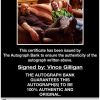 Vince Gilligan proof of signing certificate