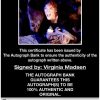 Virginia Madsen proof of signing certificate