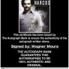 Wagner Moura proof of signing certificate