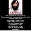 Will Forte proof of signing certificate