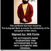 Will Forte proof of signing certificate