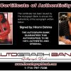 Playboy Bunny Hiromi Oshima certificate of authenticity from the autograph bank