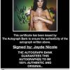 Jayde Nicole proof of signing certificate