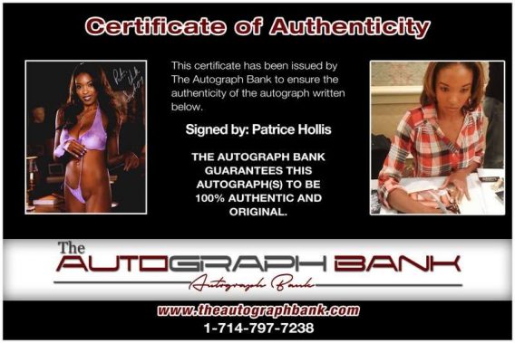 Patrice Hollis proof of signing certificate