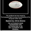 Chris Givens proof of signing certificate
