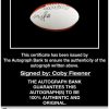Coby Fleener proof of signing certificate