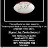 Devon Kennard proof of signing certificate