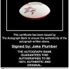 Jake Plumber proof of signing certificate