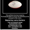 Larry Centers proof of signing certificate