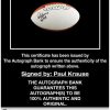 Paul Krause proof of signing certificate